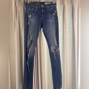 AG Farrah high rise skinny jean